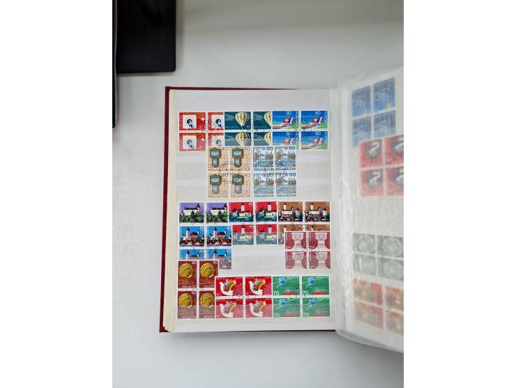 1850/1975 (ca.), meist gestempelter Dublettenbestand sowie einige Briefe, mit Schwerpunkt Pro Juventute und Pro Patria, mit e