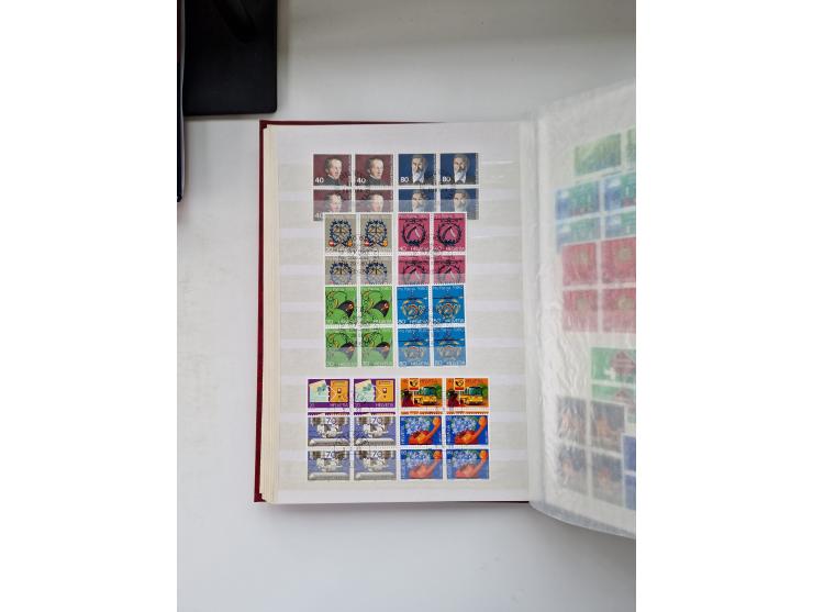 1850/1975 (ca.), meist gestempelter Dublettenbestand sowie einige Briefe, mit Schwerpunkt Pro Juventute und Pro Patria, mit e