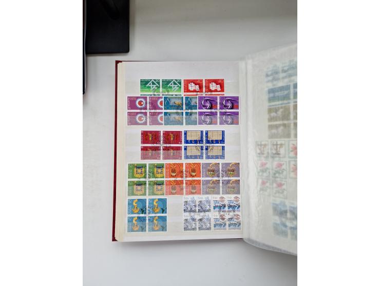 1850/1975 (ca.), meist gestempelter Dublettenbestand sowie einige Briefe, mit Schwerpunkt Pro Juventute und Pro Patria, mit e