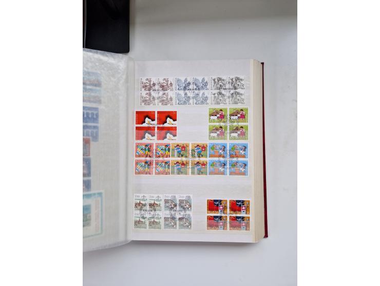 1850/1975 (ca.), meist gestempelter Dublettenbestand sowie einige Briefe, mit Schwerpunkt Pro Juventute und Pro Patria, mit e