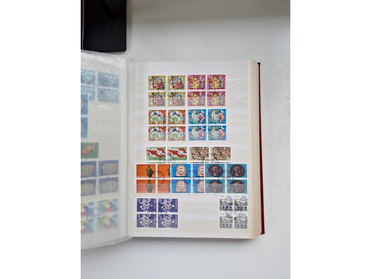 1850/1975 (ca.), meist gestempelter Dublettenbestand sowie einige Briefe, mit Schwerpunkt Pro Juventute und Pro Patria, mit e