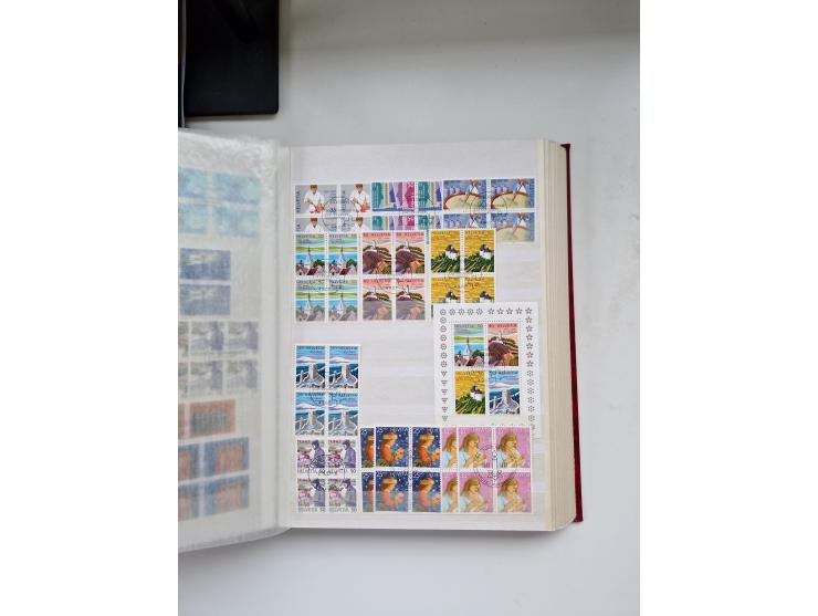 1850/1975 (ca.), meist gestempelter Dublettenbestand sowie einige Briefe, mit Schwerpunkt Pro Juventute und Pro Patria, mit e