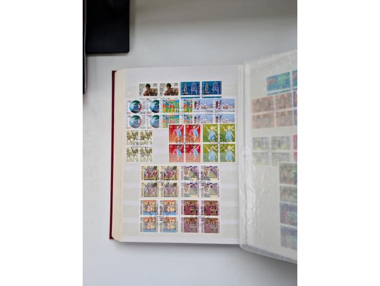 1850/1975 (ca.), meist gestempelter Dublettenbestand sowie einige Briefe, mit Schwerpunkt Pro Juventute und Pro Patria, mit e