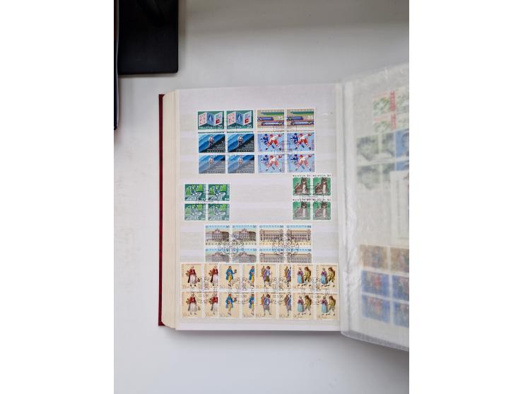 1850/1975 (ca.), meist gestempelter Dublettenbestand sowie einige Briefe, mit Schwerpunkt Pro Juventute und Pro Patria, mit e