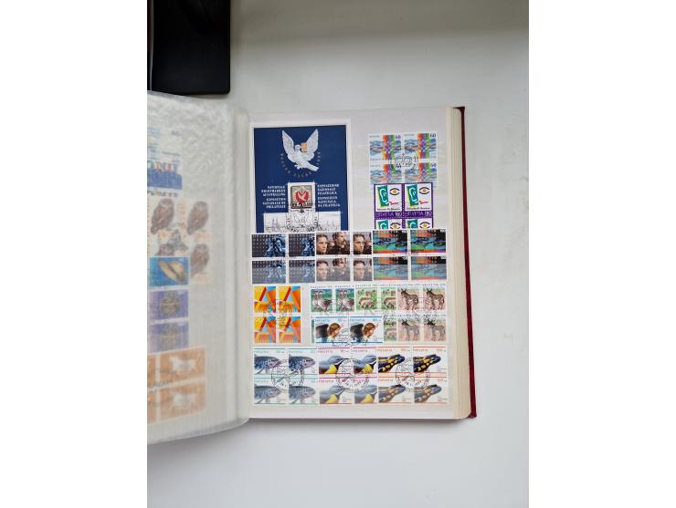 1850/1975 (ca.), meist gestempelter Dublettenbestand sowie einige Briefe, mit Schwerpunkt Pro Juventute und Pro Patria, mit e