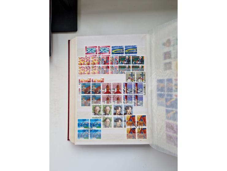 1850/1975 (ca.), meist gestempelter Dublettenbestand sowie einige Briefe, mit Schwerpunkt Pro Juventute und Pro Patria, mit e