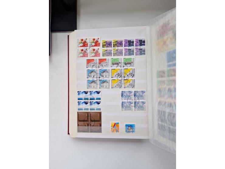 1850/1975 (ca.), meist gestempelter Dublettenbestand sowie einige Briefe, mit Schwerpunkt Pro Juventute und Pro Patria, mit e