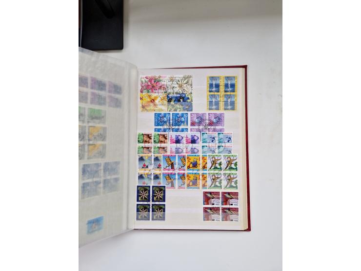 1850/1975 (ca.), meist gestempelter Dublettenbestand sowie einige Briefe, mit Schwerpunkt Pro Juventute und Pro Patria, mit e