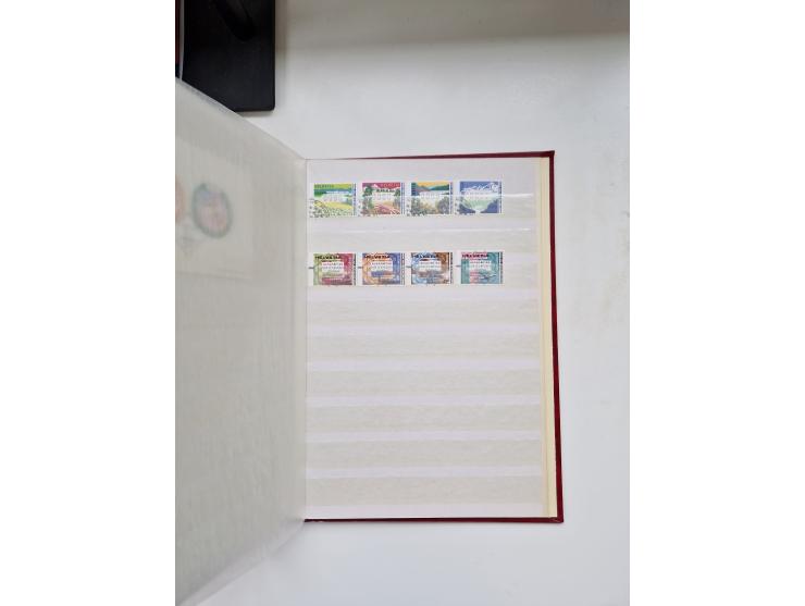 1850/1975 (ca.), meist gestempelter Dublettenbestand sowie einige Briefe, mit Schwerpunkt Pro Juventute und Pro Patria, mit e