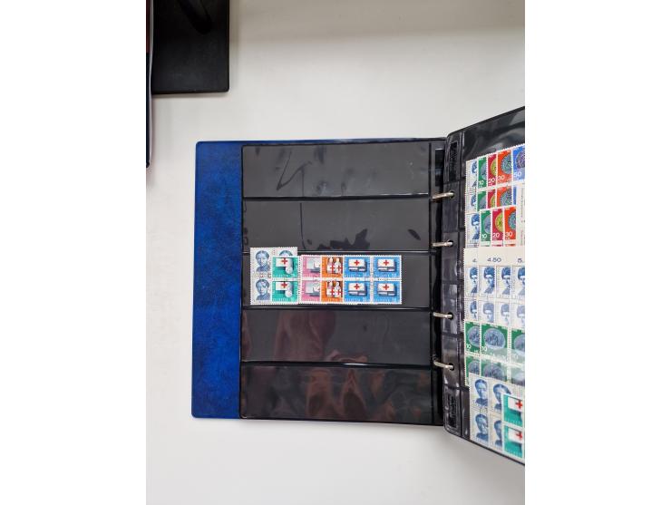 1850/1975 (ca.), meist gestempelter Dublettenbestand sowie einige Briefe, mit Schwerpunkt Pro Juventute und Pro Patria, mit e