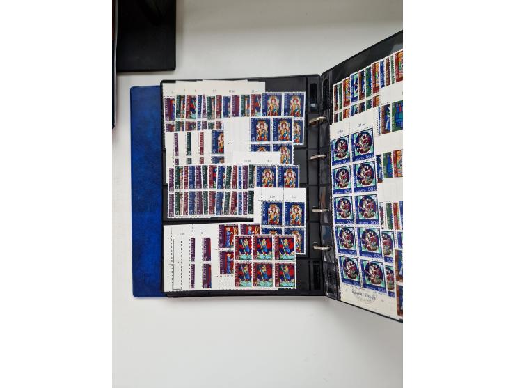 1850/1975 (ca.), meist gestempelter Dublettenbestand sowie einige Briefe, mit Schwerpunkt Pro Juventute und Pro Patria, mit e