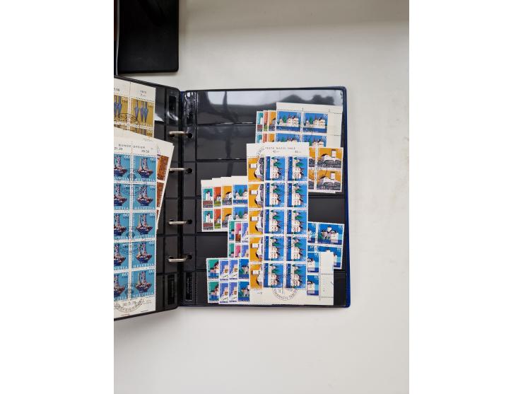 1850/1975 (ca.), meist gestempelter Dublettenbestand sowie einige Briefe, mit Schwerpunkt Pro Juventute und Pro Patria, mit e