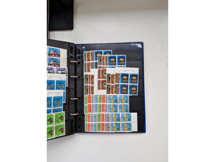 1850/1975 (ca.), meist gestempelter Dublettenbestand sowie einige Briefe, mit Schwerpunkt Pro Juventute und Pro Patria, mit e