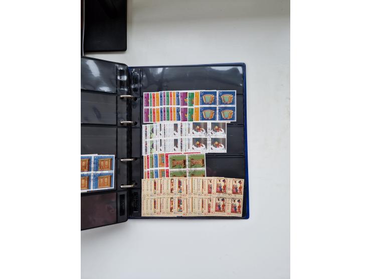 1850/1975 (ca.), meist gestempelter Dublettenbestand sowie einige Briefe, mit Schwerpunkt Pro Juventute und Pro Patria, mit e