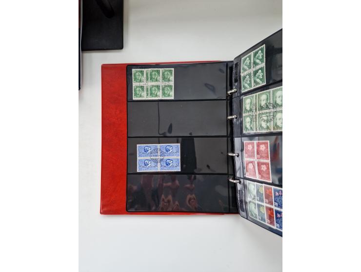 1850/1975 (ca.), meist gestempelter Dublettenbestand sowie einige Briefe, mit Schwerpunkt Pro Juventute und Pro Patria, mit e