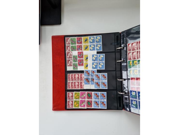 1850/1975 (ca.), meist gestempelter Dublettenbestand sowie einige Briefe, mit Schwerpunkt Pro Juventute und Pro Patria, mit e