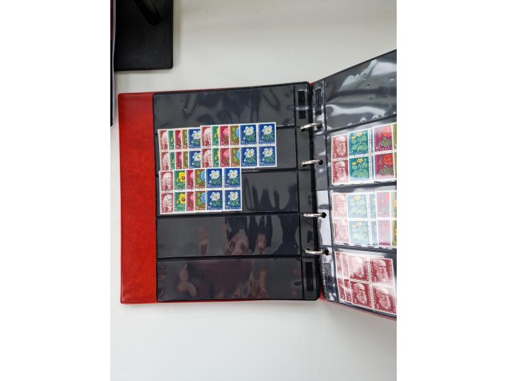 1850/1975 (ca.), meist gestempelter Dublettenbestand sowie einige Briefe, mit Schwerpunkt Pro Juventute und Pro Patria, mit e