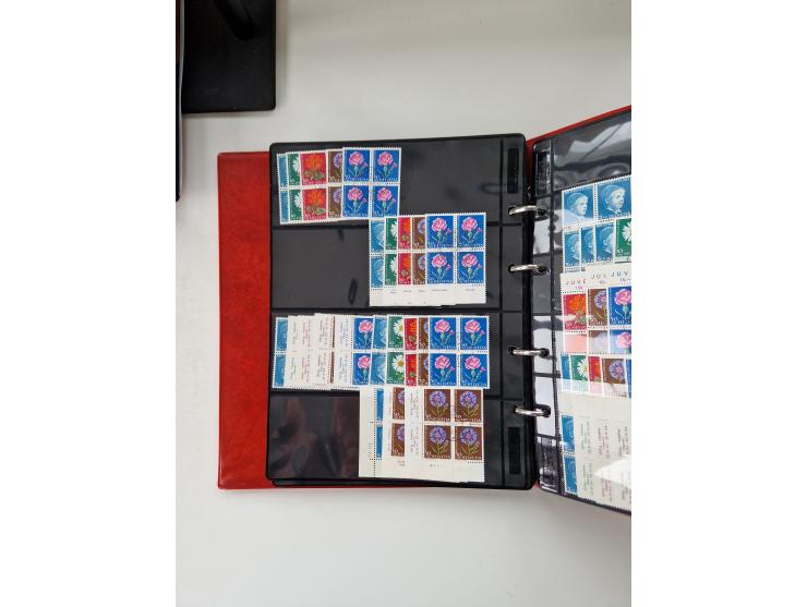 1850/1975 (ca.), meist gestempelter Dublettenbestand sowie einige Briefe, mit Schwerpunkt Pro Juventute und Pro Patria, mit e