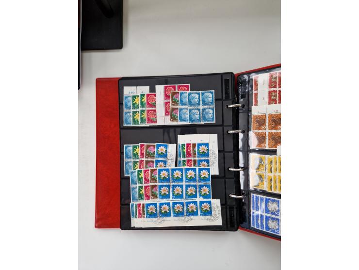 1850/1975 (ca.), meist gestempelter Dublettenbestand sowie einige Briefe, mit Schwerpunkt Pro Juventute und Pro Patria, mit e