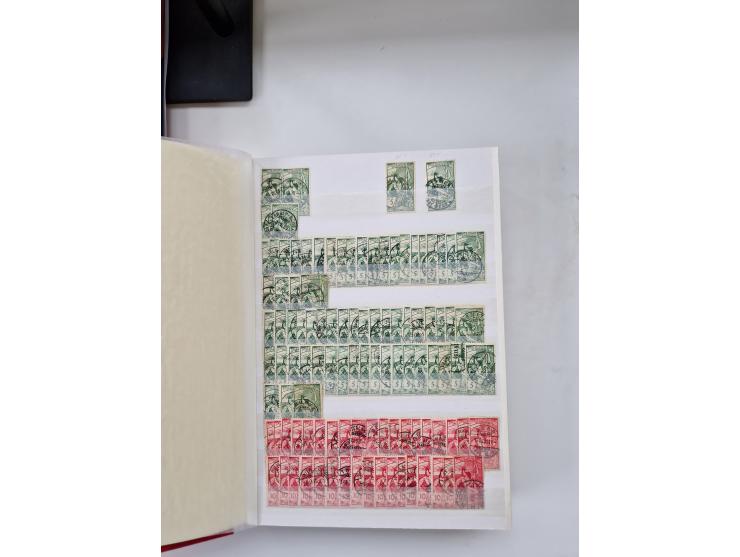 1850/1975 (ca.), meist gestempelter Dublettenbestand sowie einige Briefe, mit Schwerpunkt Pro Juventute und Pro Patria, mit e