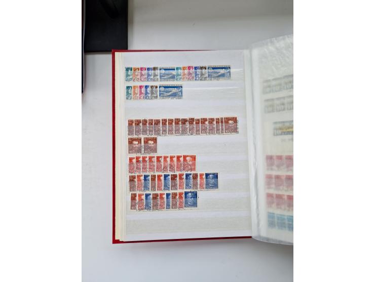 1850/1975 (ca.), meist gestempelter Dublettenbestand sowie einige Briefe, mit Schwerpunkt Pro Juventute und Pro Patria, mit e