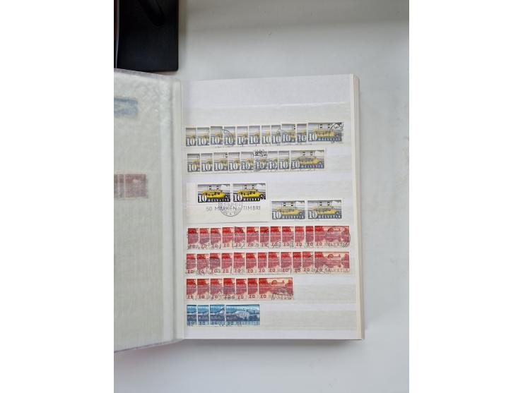 1850/1975 (ca.), meist gestempelter Dublettenbestand sowie einige Briefe, mit Schwerpunkt Pro Juventute und Pro Patria, mit e