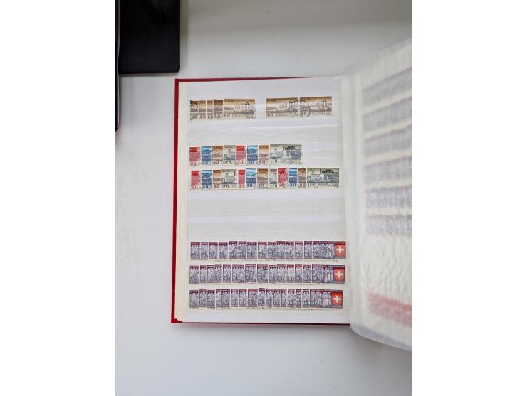 1850/1975 (ca.), meist gestempelter Dublettenbestand sowie einige Briefe, mit Schwerpunkt Pro Juventute und Pro Patria, mit e