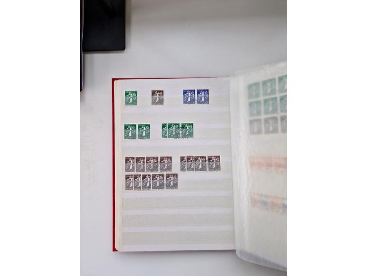 1850/1975 (ca.), meist gestempelter Dublettenbestand sowie einige Briefe, mit Schwerpunkt Pro Juventute und Pro Patria, mit e