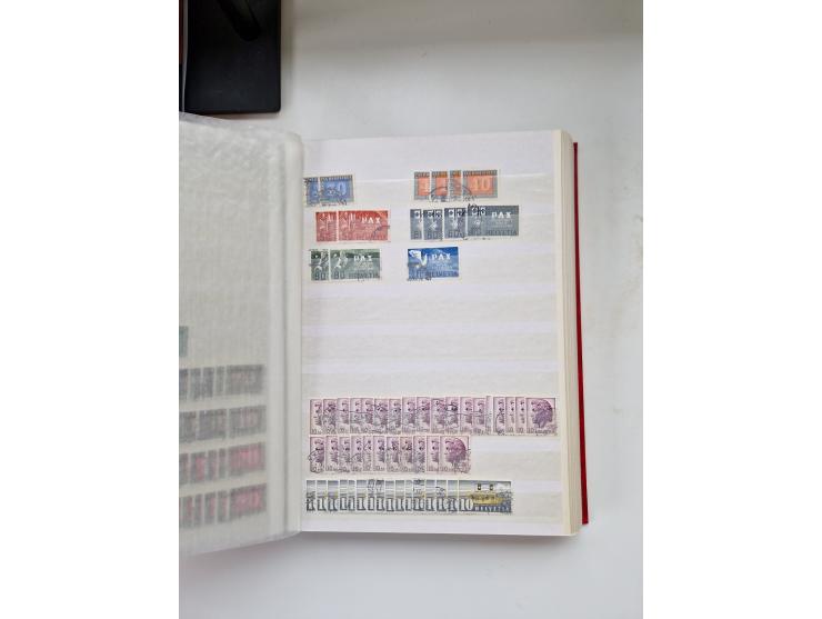 1850/1975 (ca.), meist gestempelter Dublettenbestand sowie einige Briefe, mit Schwerpunkt Pro Juventute und Pro Patria, mit e