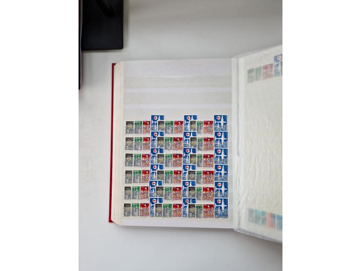 1850/1975 (ca.), meist gestempelter Dublettenbestand sowie einige Briefe, mit Schwerpunkt Pro Juventute und Pro Patria, mit e