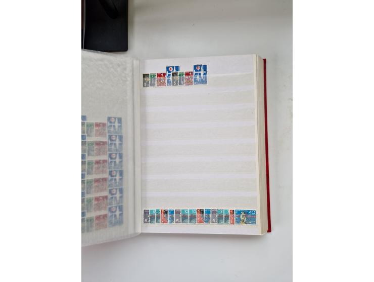 1850/1975 (ca.), meist gestempelter Dublettenbestand sowie einige Briefe, mit Schwerpunkt Pro Juventute und Pro Patria, mit e