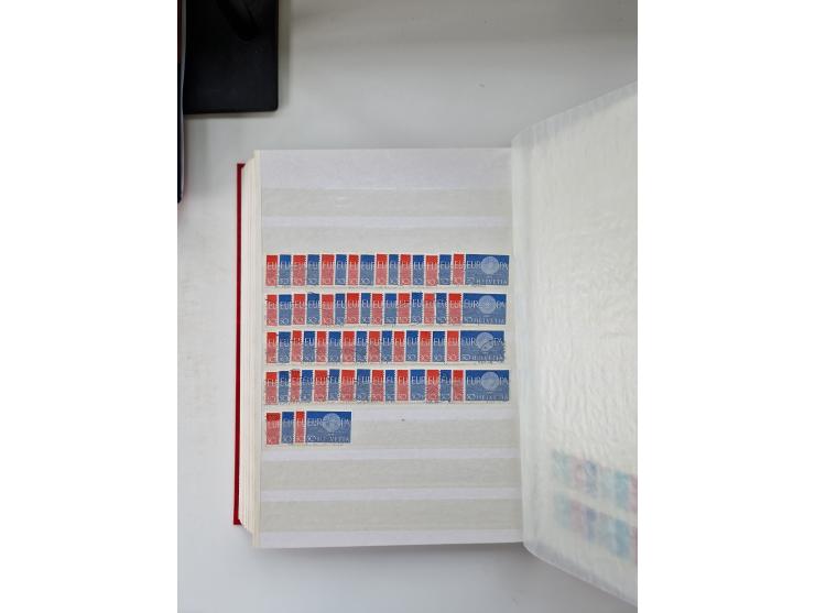 1850/1975 (ca.), meist gestempelter Dublettenbestand sowie einige Briefe, mit Schwerpunkt Pro Juventute und Pro Patria, mit e