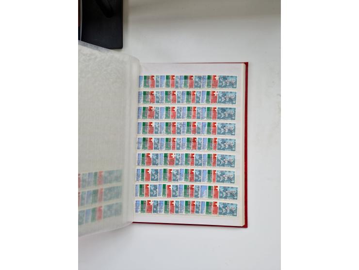 1850/1975 (ca.), meist gestempelter Dublettenbestand sowie einige Briefe, mit Schwerpunkt Pro Juventute und Pro Patria, mit e