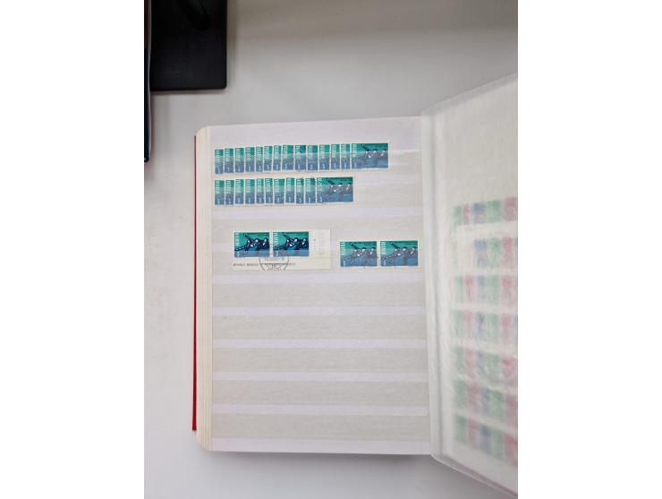 1850/1975 (ca.), meist gestempelter Dublettenbestand sowie einige Briefe, mit Schwerpunkt Pro Juventute und Pro Patria, mit e