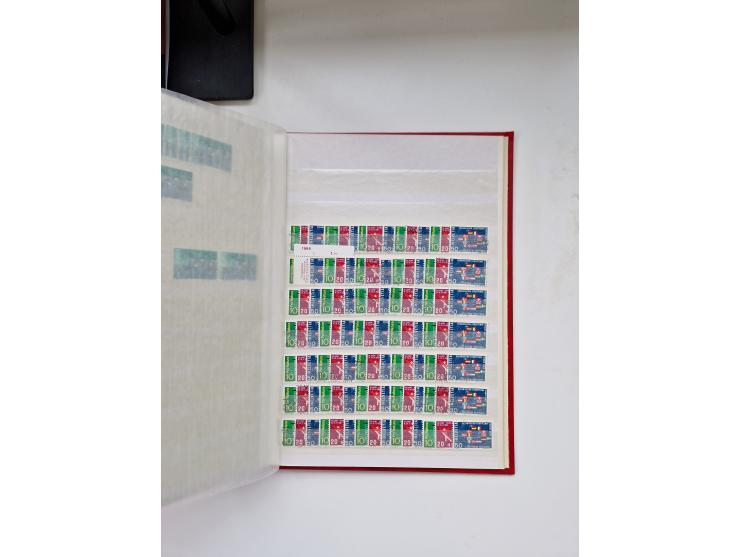 1850/1975 (ca.), meist gestempelter Dublettenbestand sowie einige Briefe, mit Schwerpunkt Pro Juventute und Pro Patria, mit e