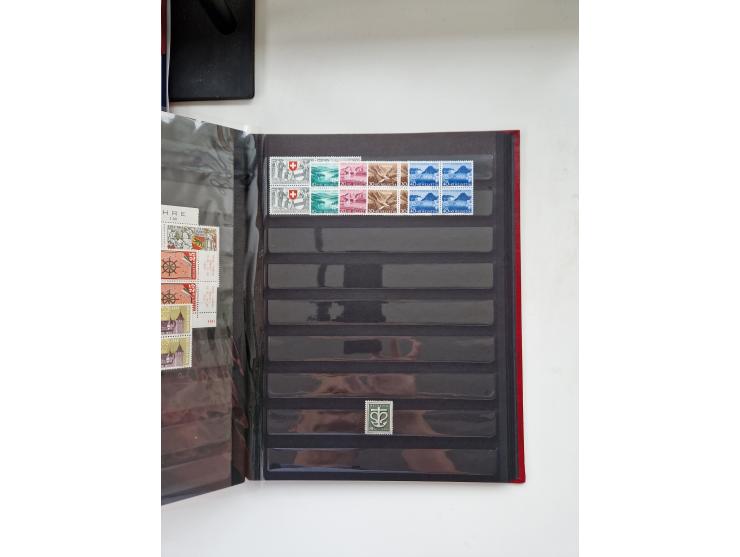 1850/1975 (ca.), meist gestempelter Dublettenbestand sowie einige Briefe, mit Schwerpunkt Pro Juventute und Pro Patria, mit e