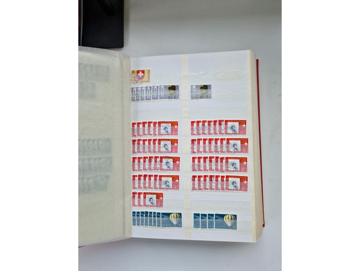 1850/1975 (ca.), meist gestempelter Dublettenbestand sowie einige Briefe, mit Schwerpunkt Pro Juventute und Pro Patria, mit e