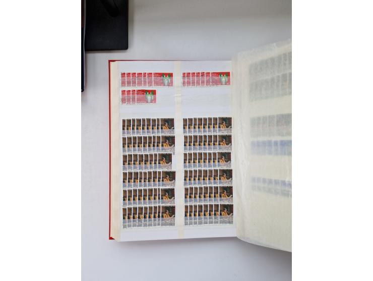 1850/1975 (ca.), meist gestempelter Dublettenbestand sowie einige Briefe, mit Schwerpunkt Pro Juventute und Pro Patria, mit e