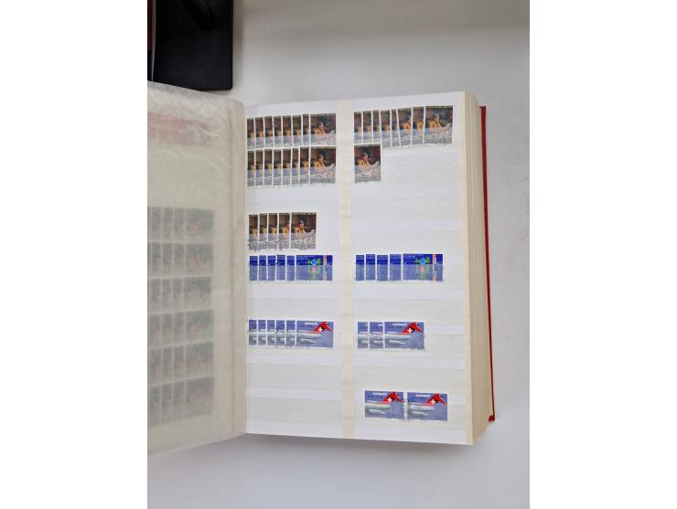 1850/1975 (ca.), meist gestempelter Dublettenbestand sowie einige Briefe, mit Schwerpunkt Pro Juventute und Pro Patria, mit e