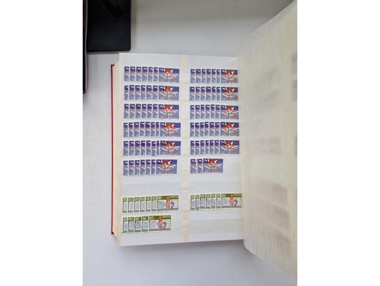 1850/1975 (ca.), meist gestempelter Dublettenbestand sowie einige Briefe, mit Schwerpunkt Pro Juventute und Pro Patria, mit e