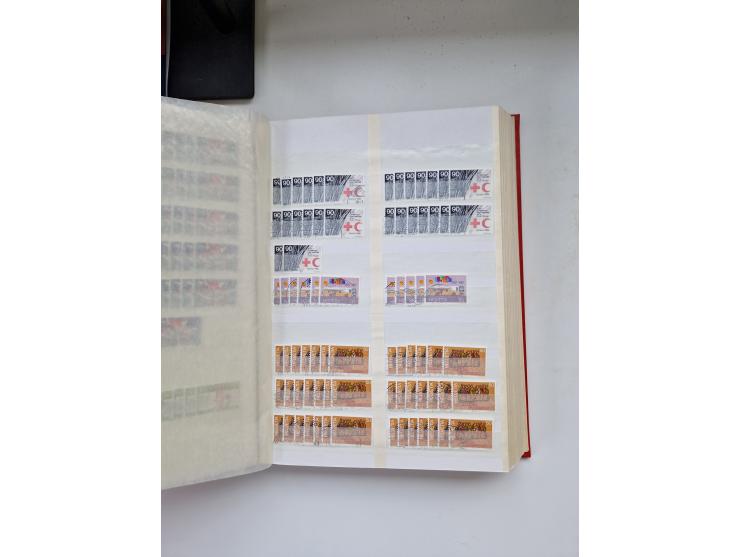 1850/1975 (ca.), meist gestempelter Dublettenbestand sowie einige Briefe, mit Schwerpunkt Pro Juventute und Pro Patria, mit e