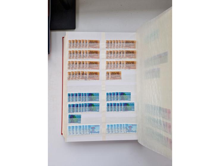 1850/1975 (ca.), meist gestempelter Dublettenbestand sowie einige Briefe, mit Schwerpunkt Pro Juventute und Pro Patria, mit e