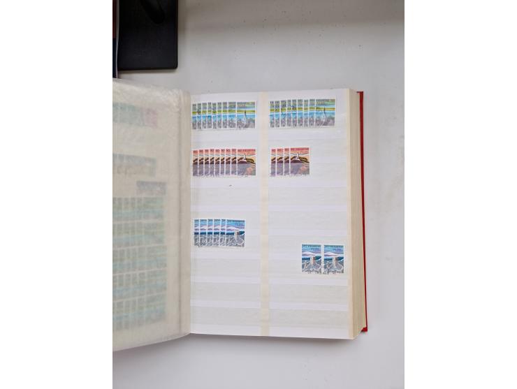 1850/1975 (ca.), meist gestempelter Dublettenbestand sowie einige Briefe, mit Schwerpunkt Pro Juventute und Pro Patria, mit e