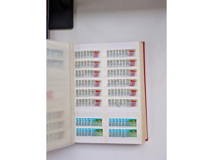 1850/1975 (ca.), meist gestempelter Dublettenbestand sowie einige Briefe, mit Schwerpunkt Pro Juventute und Pro Patria, mit e