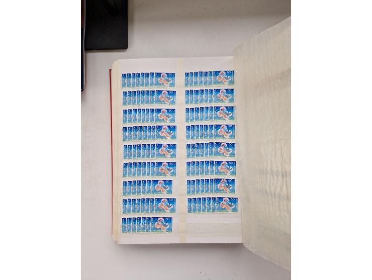 1850/1975 (ca.), meist gestempelter Dublettenbestand sowie einige Briefe, mit Schwerpunkt Pro Juventute und Pro Patria, mit e