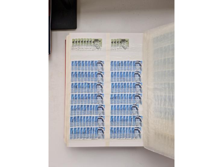 1850/1975 (ca.), meist gestempelter Dublettenbestand sowie einige Briefe, mit Schwerpunkt Pro Juventute und Pro Patria, mit e