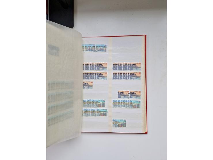 1850/1975 (ca.), meist gestempelter Dublettenbestand sowie einige Briefe, mit Schwerpunkt Pro Juventute und Pro Patria, mit e