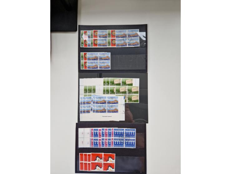 1850/1975 (ca.), meist gestempelter Dublettenbestand sowie einige Briefe, mit Schwerpunkt Pro Juventute und Pro Patria, mit e