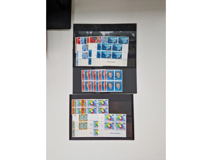 1850/1975 (ca.), meist gestempelter Dublettenbestand sowie einige Briefe, mit Schwerpunkt Pro Juventute und Pro Patria, mit e