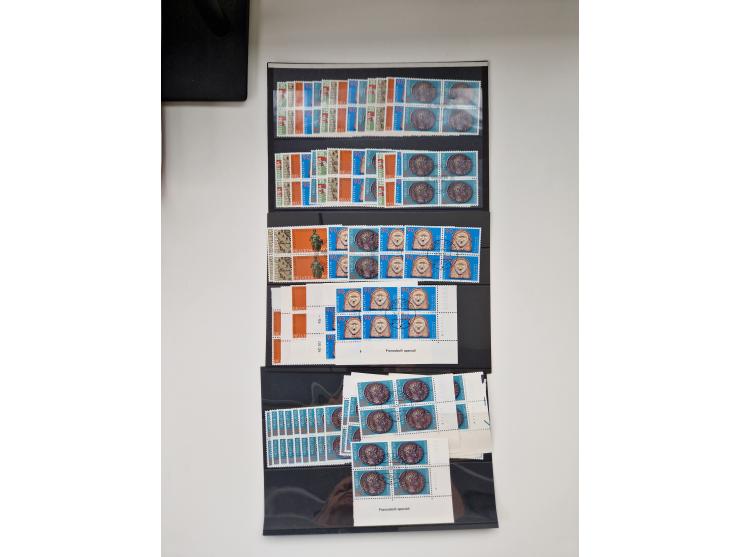 1850/1975 (ca.), meist gestempelter Dublettenbestand sowie einige Briefe, mit Schwerpunkt Pro Juventute und Pro Patria, mit e